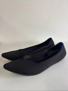 Rothy's Black and Blue Women's Flats